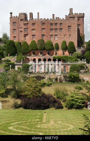 Powis Castle Banque D'Images