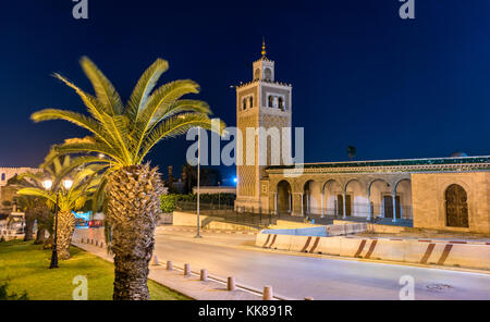 Mosquée de la kasbah, un monument historique en Tunisie La Tunisie, l'Afrique du Nord. Banque D'Images