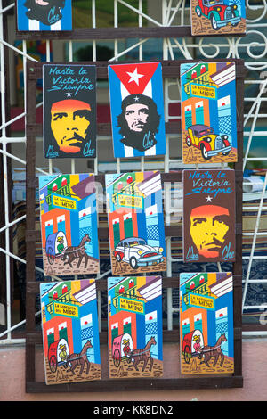 Peintures souvenirs, Cienfuegos, Cuba Banque D'Images