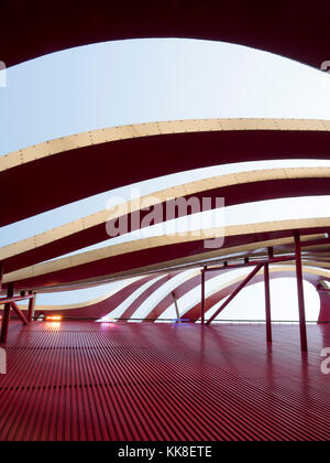 Petersen automotive museum facade sur le 12 août 2017 - Los Angeles, CA, USA Banque D'Images