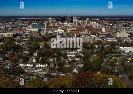 Le Birmingham, coll. skyline vue depuis la tour de Vulcan. Banque D'Images