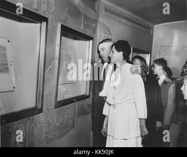 Photographie de la liberté de former la pièce. L'image de courtoisie des Archives nationales, 1948. Banque D'Images