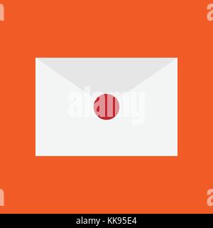 Nouveau symbole simple mail graphique vectoriel Illustration design Illustration de Vecteur