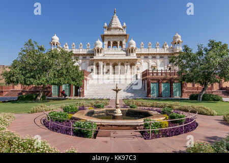 Le Jaswant Thada, un cénotaphe situé à Jodhpur, dans l'état indien du Rajasthan Banque D'Images