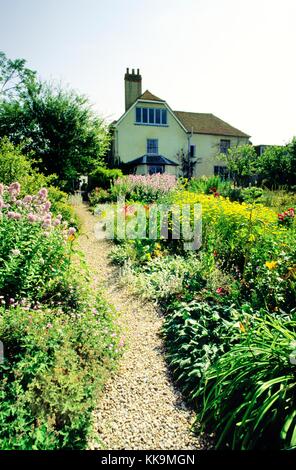 Charlston farm dans l'East Sussex, Angleterre. accueil de vanessa et Clive Bell et Duncan Grant. écrivains artistes du bloomsbury group Banque D'Images