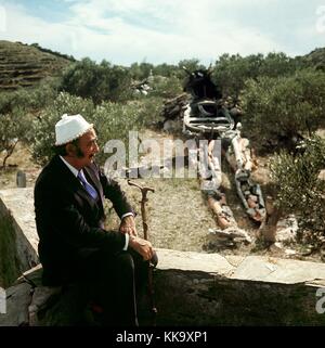 L'artiste espagnol Salvador Dali en raison de sa résidence (Costa Brava/Espagne) le 17 septembre 1968. Dans le monde d'utilisation | Banque D'Images