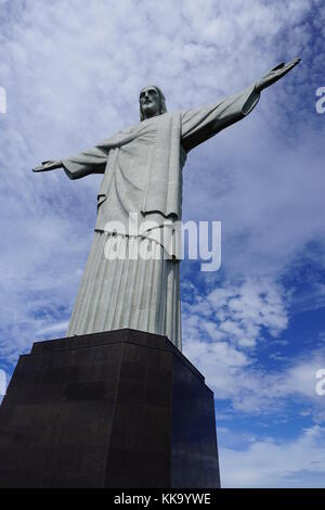 Le Christ Rédempteur, Rio de Janeiro Brésil Banque D'Images