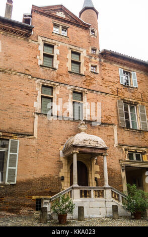 L'hôtel d'Ulmo, appartement, maison, hôtel particulier 18ème. siècle, Toulouse, Haute-Garonne, Occitanie, France Banque D'Images