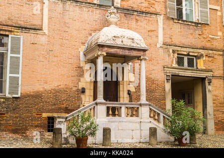 L'hôtel d'Ulmo, appartement, maison, hôtel particulier 18ème. siècle, Toulouse, Haute-Garonne, Occitanie, France Banque D'Images