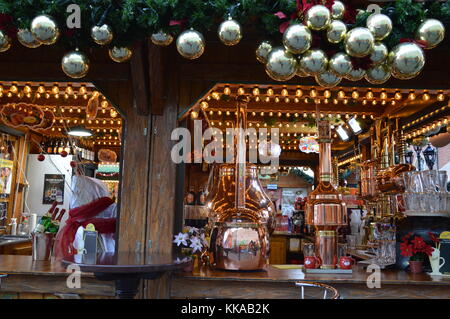 Berlin, Allemagne. 29 novembre, 2017. 44e marché de noël de spandau ouvre ses stands pour les visiteurs à Berlin, Allemagne crédit : Markku rainer peltonen/Alamy live news Banque D'Images