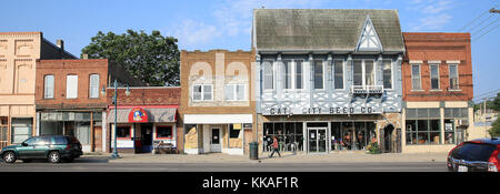 Keokuk, Iowa, États-Unis. 10 août 2017. Le village est connu sous le nom de Keokuk peu après la guerre des Blackhawk en 1832. Keokuk a été constituée le 13 décembre 1847. Crédit : Kevin E. Schmidt/Quad-City Times/ZUMA Wire/Alay Live News Banque D'Images