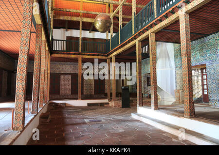 Dortoir, le harem, Palais de Topkapi, site du patrimoine mondial de l'UNESCO, Istanbul, Turquie, Europe Banque D'Images