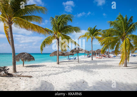 Playa Sirena, cayo largo de sur, playa isla de la Juventud, Cuba, Antilles, Caraïbes, Amérique centrale Banque D'Images