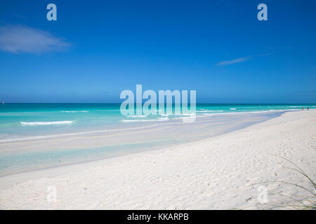 Playa santa maria, Cayo Santa Maria, l'archipel Jardines del Rey, la province de Villa Clara, Cuba, Antilles, Caraïbes, Amérique centrale Banque D'Images