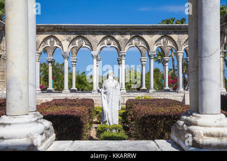 Versailles Gardens et les cloîtres, Paradise Island, Nassau, Bahamas, Antilles, Caraïbes, Amérique Centrale Banque D'Images