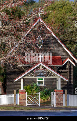 L'Australie, cann river east gippsland, princes, l'autoroute, St John's Church, Victoria Banque D'Images