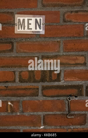 Intérieur de l'école urbaine à Portland, Maine Banque D'Images