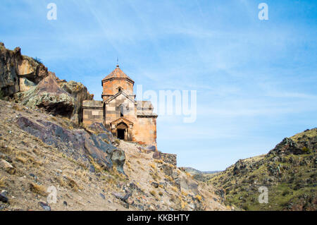 Kosh, Arménie - 14 novembre 2017 : saint stépanos église (7e siècle) dans le village de kosh, Arménie Banque D'Images