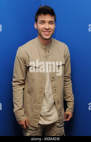 FORT LAUDERDALE, FL - 19 FÉVRIER : Prince Royce pose pour un portrait à la station de radio y-100 le 19 février 2016 à Fort Lauderdale, Floride personnes : Prince Royce Banque D'Images