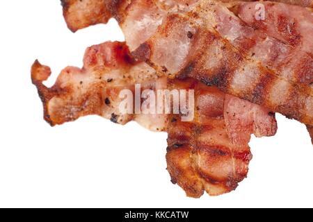 Bacon grillé Banque D'Images