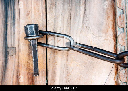 Close-up of vis porte à loquet onguma le fort, onguma game reserve, la Namibie, l'Afrique Banque D'Images