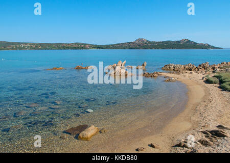 Le Saline, Golfo di Arzachena, Sardaigne, Italie Banque D'Images