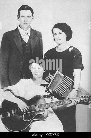 Famille carter 1927 Banque D'Images