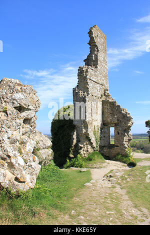 Château de Corfe, Dorset Banque D'Images