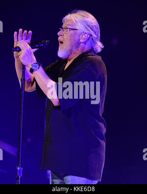 Las Vegas, NV - 21 février : Bob Seger effectue un Mandalay Bay le 21 février 2015 à Las Vegas, Nevada people : Bob Seger Banque D'Images