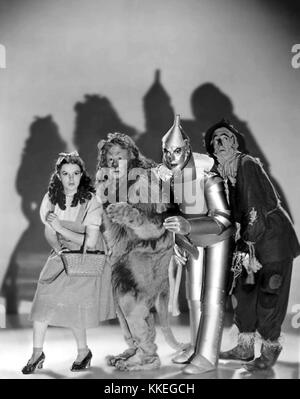 The Wizard of Oz Garland Lahr Haley Bolger 1939 Banque D'Images
