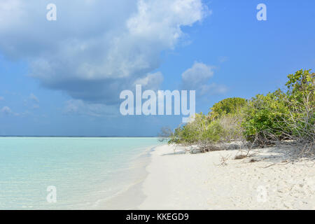 Raafushi noonu Maldives Banque D'Images