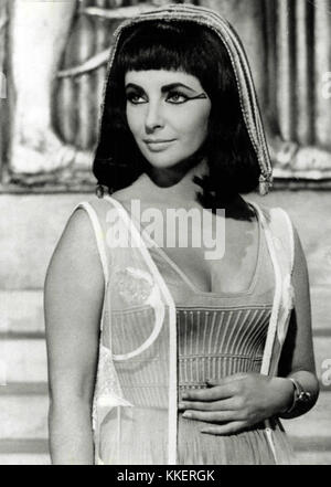 Elizabeth Taylor Cleopatra 1963 Banque D'Images