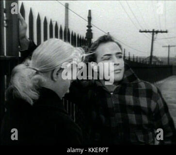 EVA marie saint marlon brando Waterfront 17 Banque D'Images