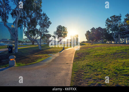 L'Embarcadero Marina Park. San Diego, Californie. Banque D'Images