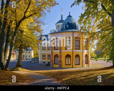 Château du Belvédère près de Weimar, en Thuringe, Allemagne Banque D'Images