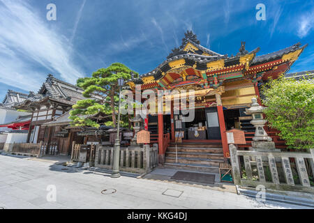 Seson-In Temple Shakado. Situé à côté du temple Zenko-ji à Nagano City, au Japon Banque D'Images