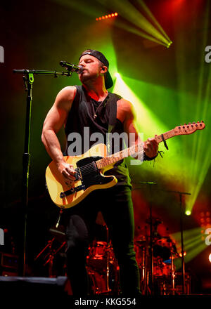 Dana Point, en Californie, le 12 novembre 2017 - Kip Moore au Festival du bois flotté - Crédit photo : Ken Howard/Alamy Banque D'Images