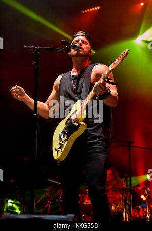 Dana Point, en Californie, le 12 novembre 2017 - Kip Moore au Festival du bois flotté - Crédit photo : Ken Howard/Alamy Banque D'Images