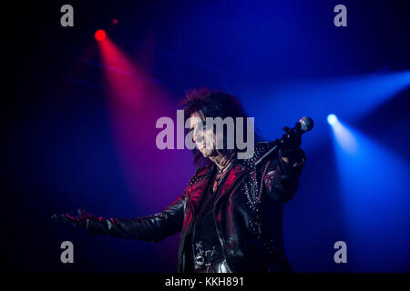 Milan, Italie. Nov 30, 2017 30 novembre 2017 Milan. Alice cooper pratique vivre à crédit d'Alcatraz : Roberto finizio/Alamy live news Banque D'Images