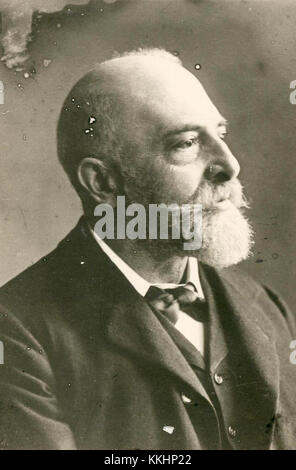 Léopold Auer était un violoniste et professeur renommé, célébré pour ses contributions à l'art du violon et son influence sur la musique classique. Il est une figure importante de la musique des XIXe et XXe siècles. Banque D'Images