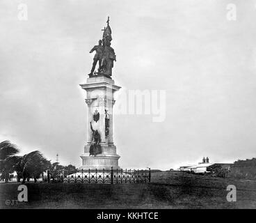 Monument Legazpi-Urdaneta, Manille, Philippines, 1900-1902 Banque D'Images