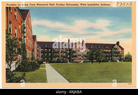 Franklin Levering Cary Memorial Hall, Purdue University, West Lafayette, Indiana (77513) Banque D'Images