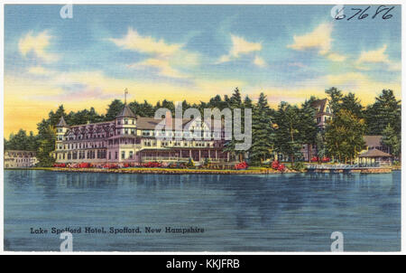 Lake Spofford Hotel, Spofford, New Hampshire (67686) Banque D'Images