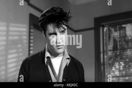 Elvis Presley dans le roi créole 1958 Banque D'Images