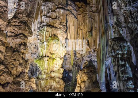 Caves à Gibraltar Banque D'Images