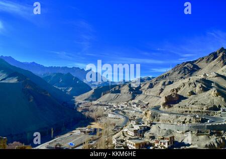 Monastère bouddhiste au Ladakh Banque D'Images