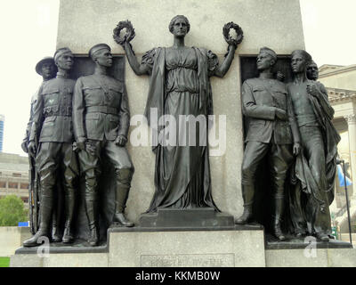 Le Mémorial de toutes les guerres aux soldats de couleur et aux marins de Philadelphie, en Pennsylvanie, est un monument important dédié aux soldats et marins afro-américains qui ont servi dans l'armée américaine. Le mémorial honore leurs contributions et leurs sacrifices dans toutes les guerres américaines. Banque D'Images