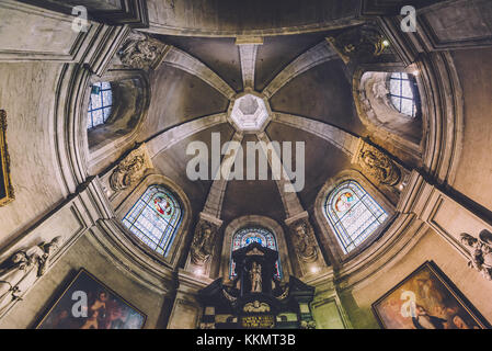 Intérieur de l'église Saint Pierre à Gand Banque D'Images