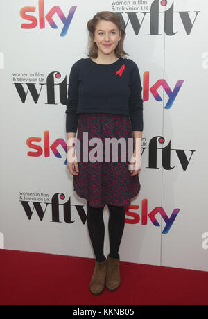 Molly Windsor arrive à la Women in Film &AMP ; TV Prix à l'hôtel Hilton London Park Lane Hotel à Londres. Banque D'Images