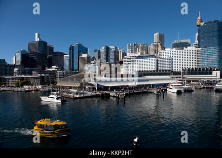 King Street Wharf de Darling Harbour à Sydney New South Wales australie Banque D'Images